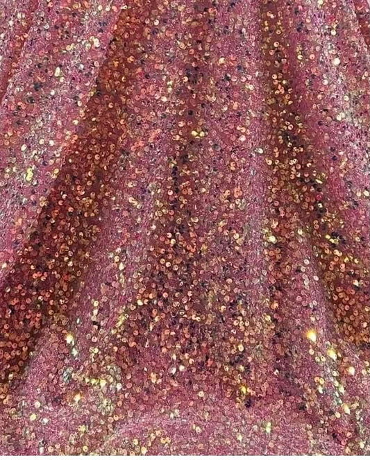 Paiete pe suport de lurex roz